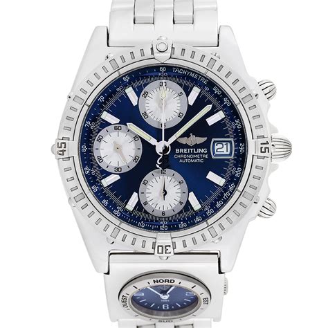 breitling chronomat chronograph dual time stainless|pre owned Breitling Chronomat.